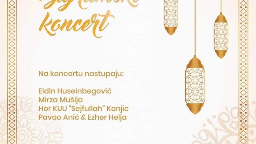 BZK 'Preporod' Hercegovina organizira bajramski koncert u Mostaru