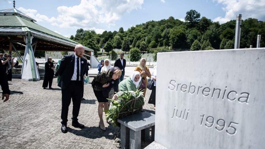 Britanska ministrica Morton posjetila izložbu 'Srebrenica: Naša priča'