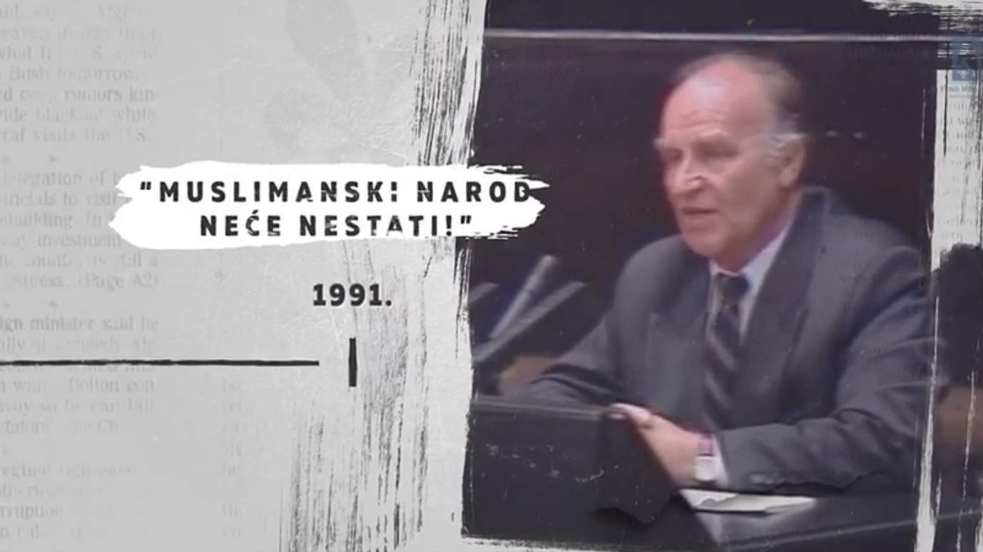 Fond Memorijala KS objavio drugi video iz "Dokumentarne memorije" povodom godišnjice smrti predsjednika Alije Izetbegovića