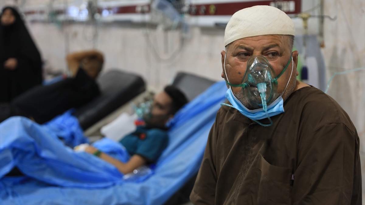Irak: Zbog pješčane oluje zaustavljeni letovi, mnogi stanovnici zatražili pomoć ljekara