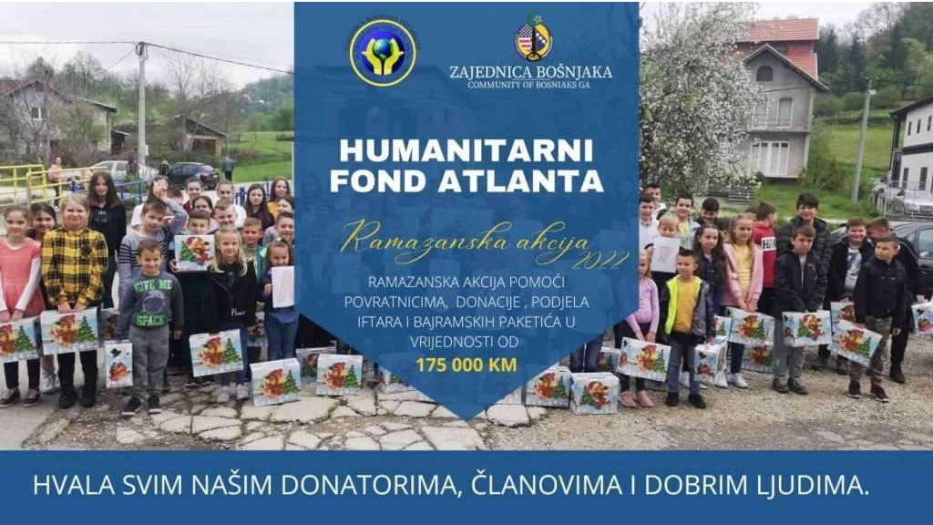 Humanitarni fond Atlanta pomaže građane BiH raznim projektima, u aprilu osigurali 175.000 KM