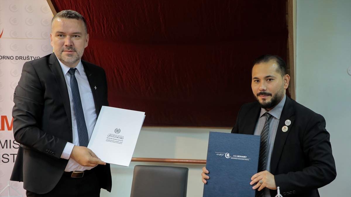 Merhamet potpisao sporazum o saradnji sa Regionalnim uredom Lige muslimanskog svijeta - Rabita