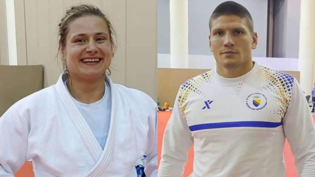 Toni Miletić i Larisa Cerić osvojili bronzane medalje u judou na Mediteranskim igrama Oran 2022