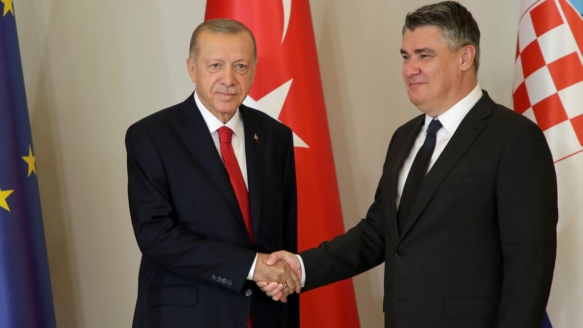 Hrvatska: Predsjednik Erdogan se sastao sa Zoranom Milanovićem