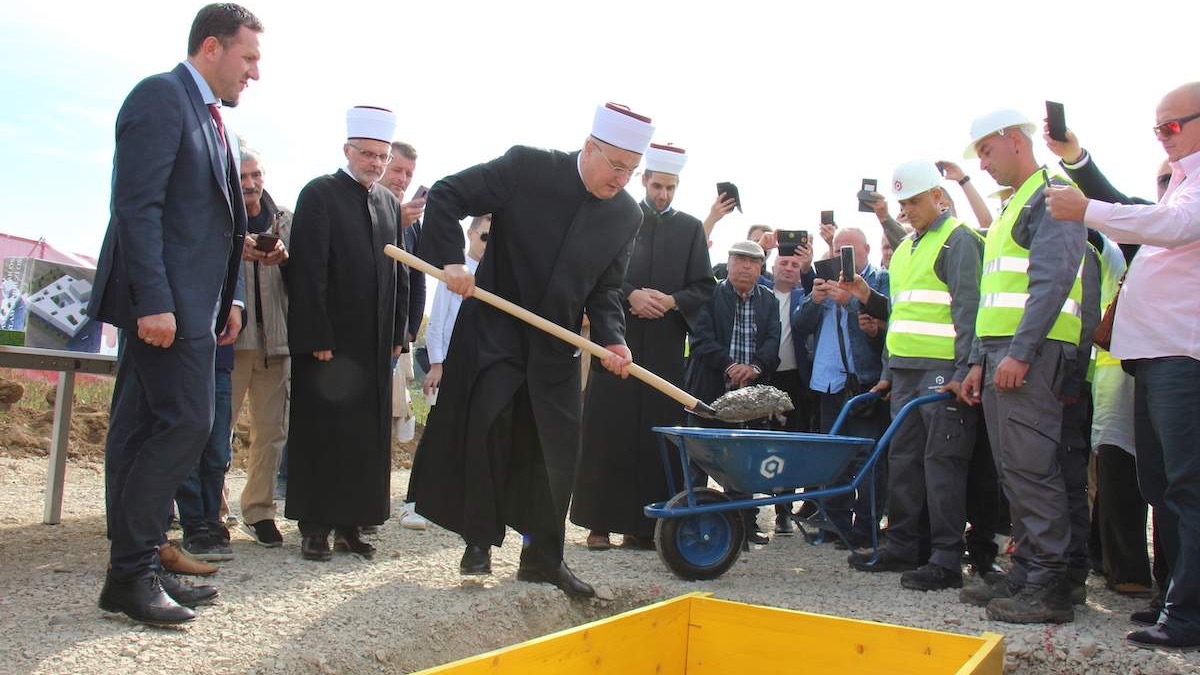 Svečano položen kamen temeljac za Islamski centar u Osijeku 
