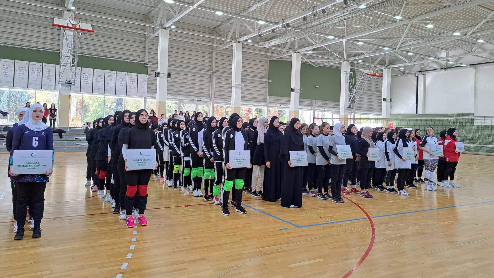 Visoko: Počeli VI sportski susreti za učenice medresa i gimnazija Islamske zajednice