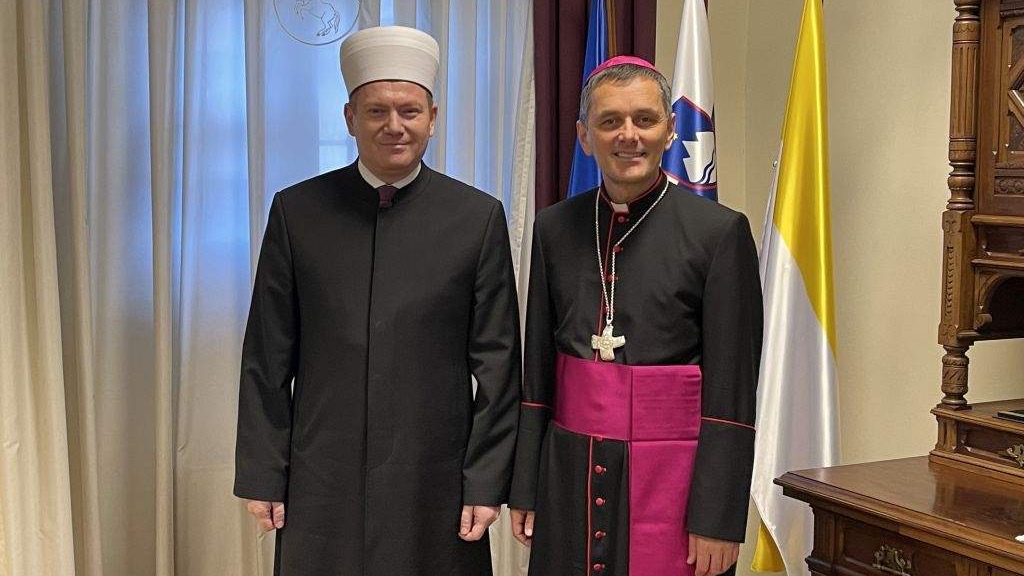 Muftija Nevzet Porić posjetio biskupa Andreja Sajeta