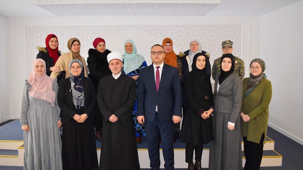 Muftija Kudić na radnom sastanku sa koordinatoricama Odjela za brak i porodicu