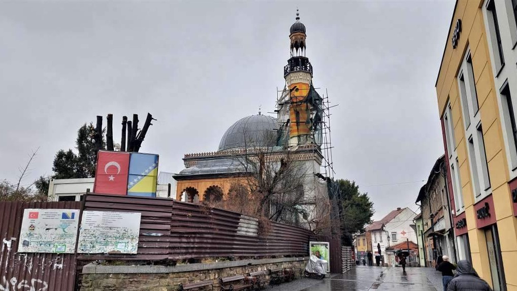 Šarena džamije u Tuzli će nakon obnove dobiti i kupolu kakvu je imala 1888. godine