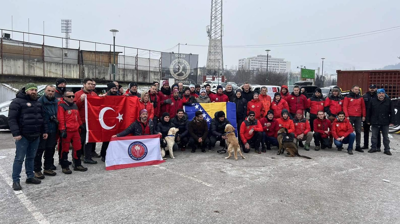 Konvoj spasilaca  Gorske službe spašavanja FBiH krenuo za Tursku