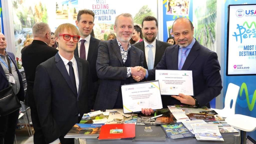 Delegacija BiH na sajmu ITB Berlin, USAID potpisao ugovore sa dvije kompanije