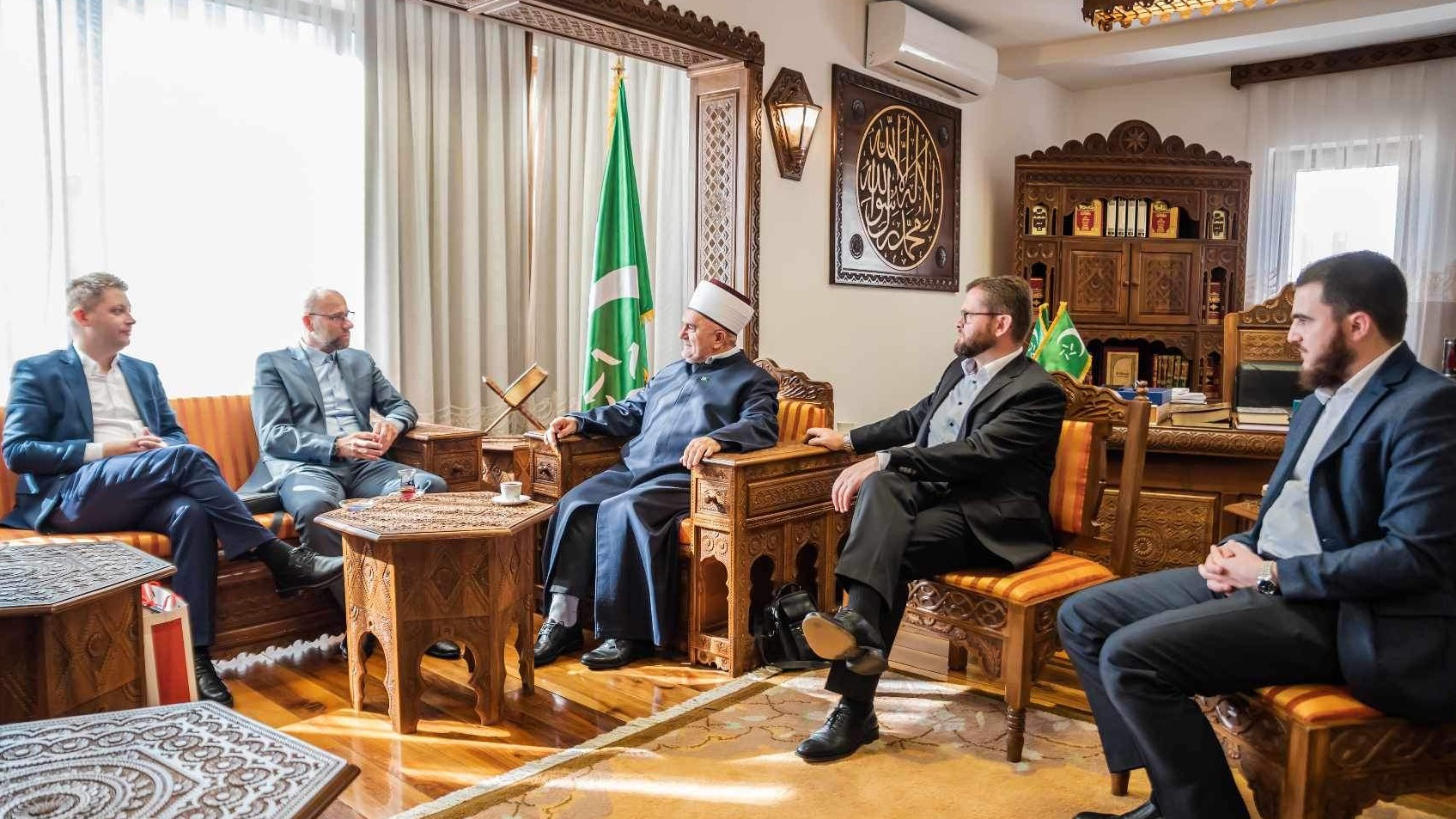 Delegacija MIZ Jajce u posjeti Islamskoj zajednici u Srbiji