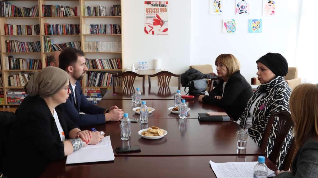 Delić posjetio Sigurnu kuću u Sarajevu, dogovorena saradnja na projektima