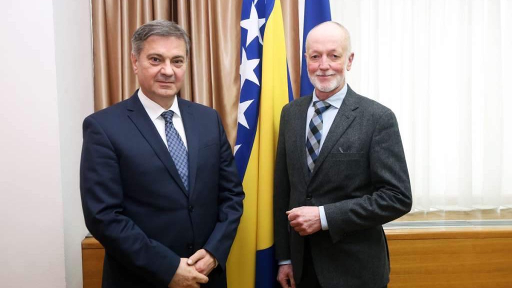 Zvizdić i ambasador Njemačke u BiH Thomas Fitschen razgovarali o otvaranju pregovora sa EU