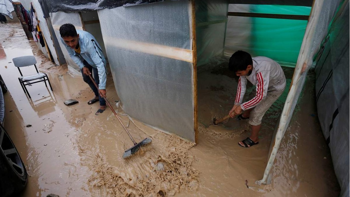 Gaza: Nepovoljni vremenski uslovi dodatno otežavaju život palestinskim izbjeglicama