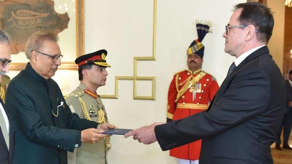 Ambasador Čohodarević predao akreditive predsjedniku Pakistana