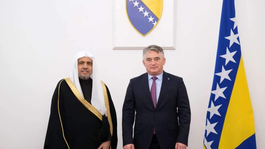Komšić primio generalnog sekretara Lige muslimanskog svijeta Mohammeda Abdula Karima Al-Issu