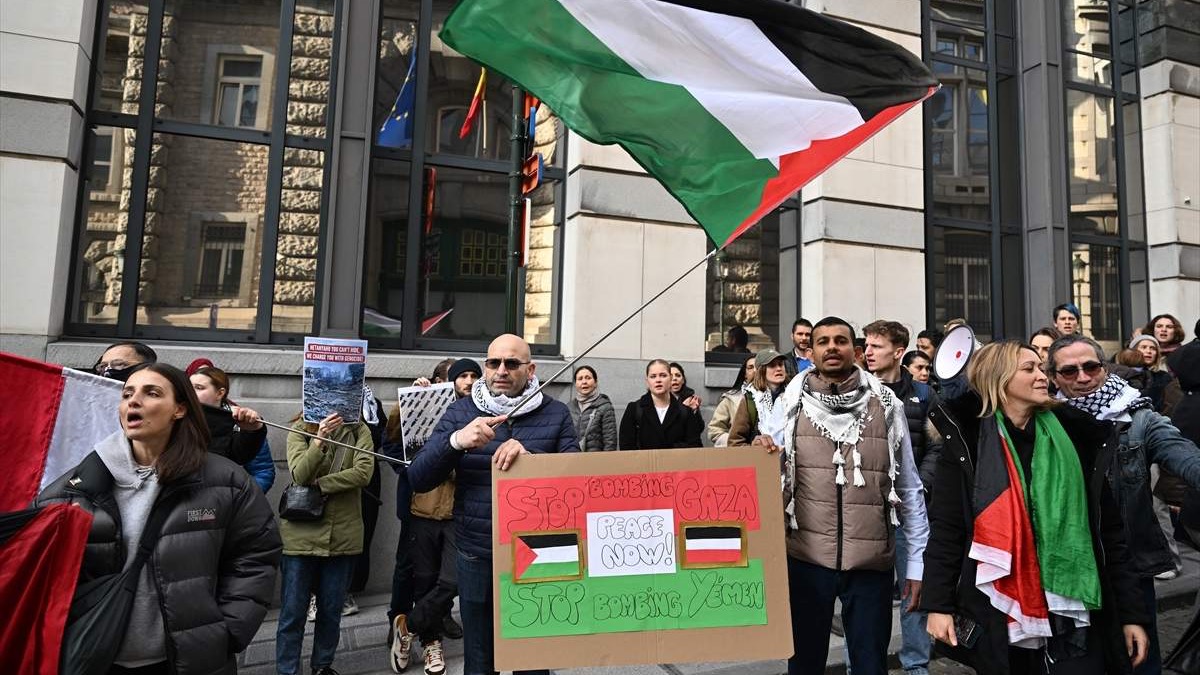 Propalestinski skup u Briselu: Dozvolili ste Izraelu da počini genocid u Gazi