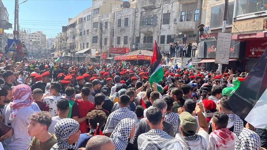U Jordanu održan protest podrške Gazi