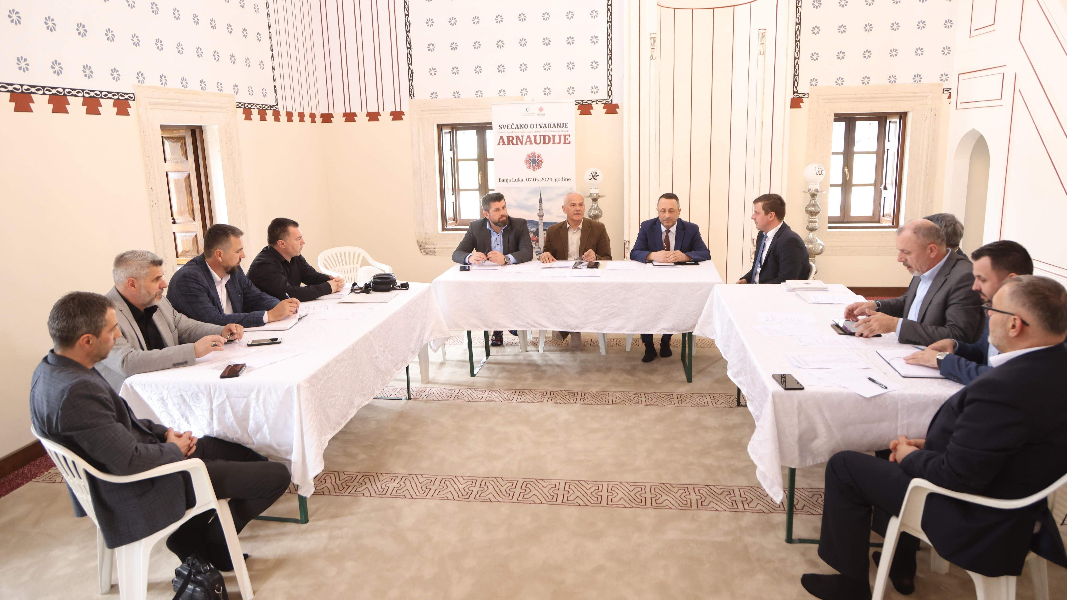 Sjednica Organizacionog odbora: Brojne visoke zvanice na otvorenju banjalučke Arnaudija-džamije