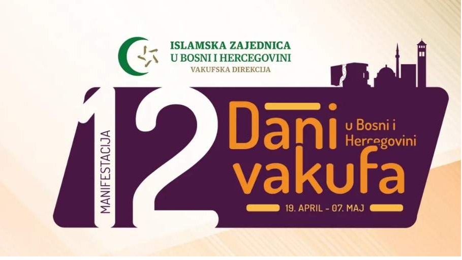 Danas svečano otvorenje manifestacije "Dani vakufa u Bosni i Hercegovini"