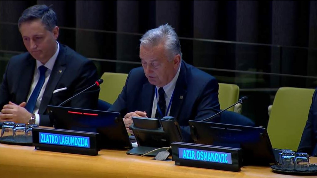 Lagumdžija, Bećirović i Komšić u UN-u: Konačno je vrijeme da UN preuzme odgovornost