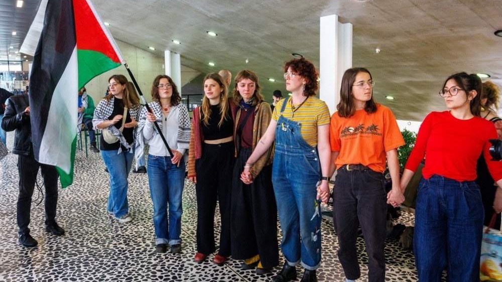 Studenti u Belgiji pridružili se globalnim protestima protiv izraelskih napada na Gazu