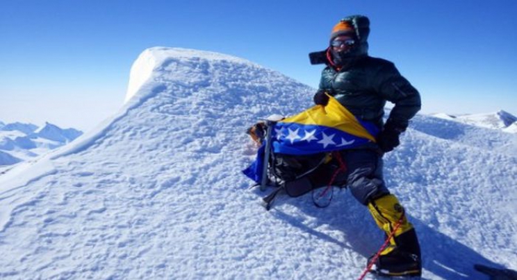 Domovina motivacija: Bosanac na najvišem vrhu Antarktika