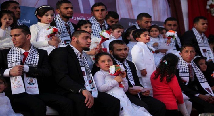 Kolektivno vjenčanje u Gazi
