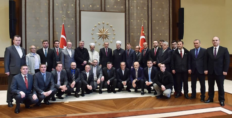 Muftiju Grabusa primio turski predsjednik Redžep Erdogan