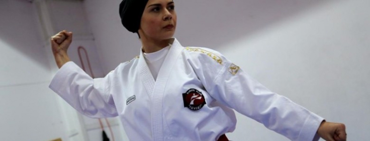 Nizama Šemić, jedina karatistkinja sa hidžabom u Karate reprezentaciji BiH