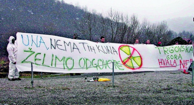 Hrvatska namjerava odlagati nuklearni otpad na granici sa BIH!