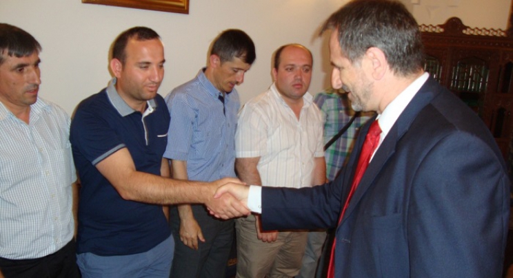 Delegacija Islamske zajednice Albanije u posjeti Rijasetu