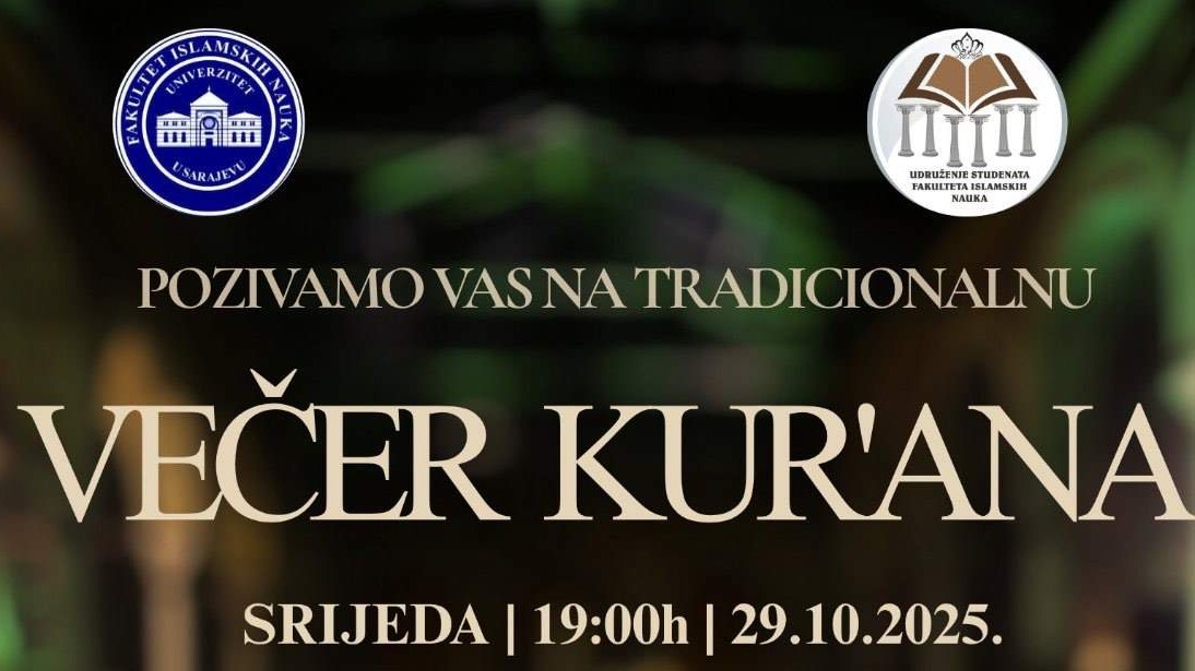 Tradicionalna večer Kur'ana na Fakultetu islamskih nauka