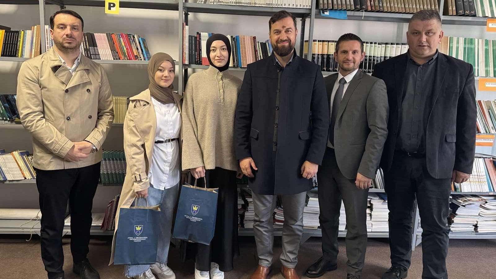 Zenica: Učenice Medrese “Osman-ef. Redžović” na prijemu kod ministra Mušije