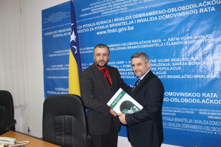 Ministar Bukvarević s delegacijom Udruženja Ilmijje