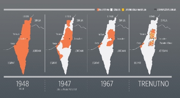 Palestinci obilježavaju "Dan zemlje": Izrael okupirao 85 posto palestinske zemlje