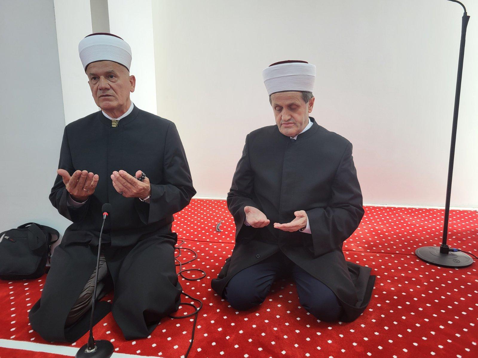 Muftija Smajlović i glavni imam MIZ Brčko dr. Mustafa Gobeljić