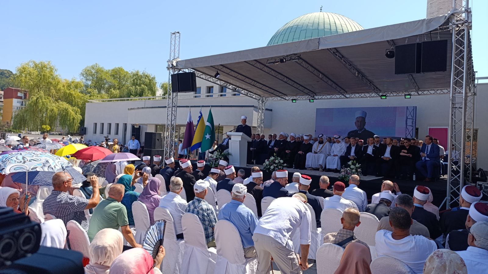 Svečanost otvorenja Islamskog centra u Lukavcu