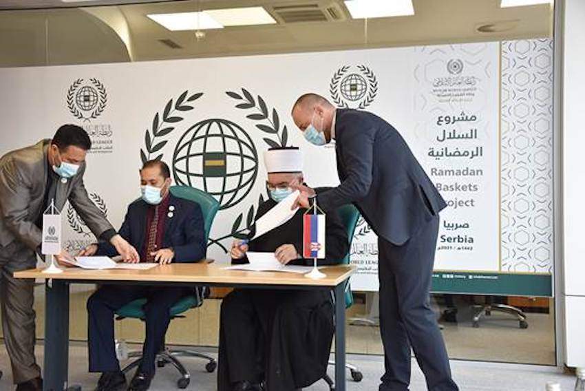 image001.jpg - Liga muslimanskog svijeta: započeo projekat podjele 6000 prehrambenih paketa tokom ramazana