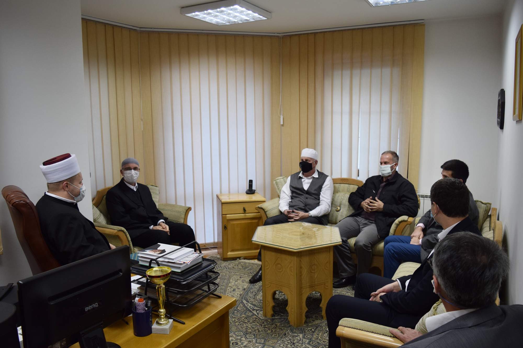 1-1.jpg - Tuzlanski i Goraždanski muftija posjetili Medžlis Islamske zajednice Zvornik
