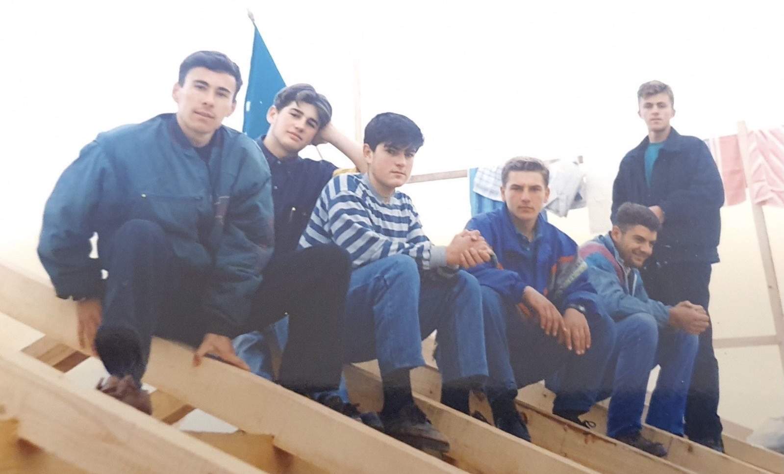21.10.1995: Haris Mehmedagić, Adnan Muminović, Emir Isović, Nedžad Balta, Almir Zahirović - Hladni i Abdurrahman Zukan